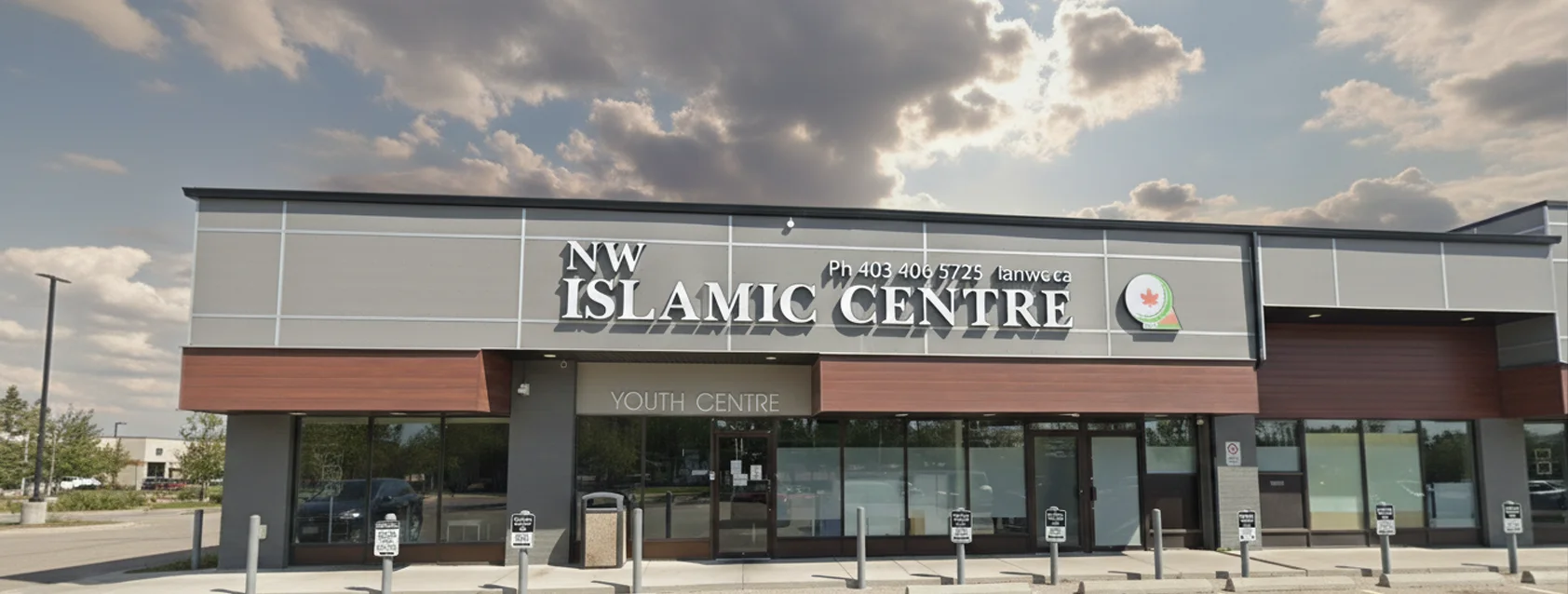 Exterior view of Ranchland Mussalla Calgary building